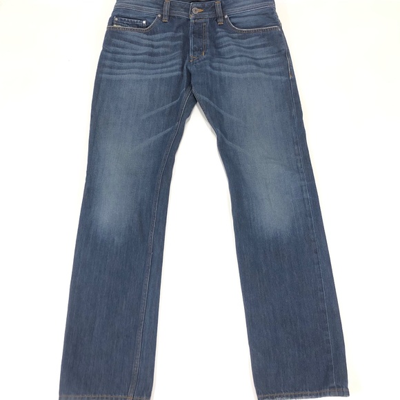 DIESEL JEANS SLIM FACTORY WASH, SIZE W32 MINT - Picture 2 of 8